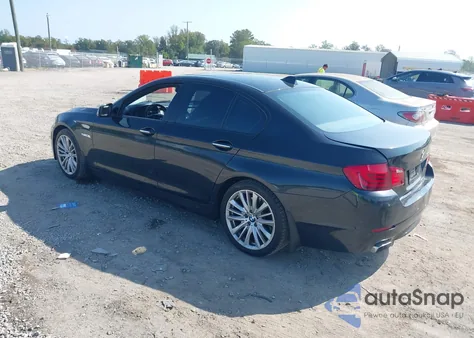 2011 BMW 550I z USA, uszkodzony, nr VIN WBAFR9C5XBC757286